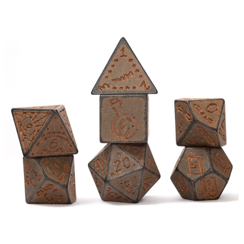 Sirius Dice: Brimstone Polyhedral Dice Set main image 0
