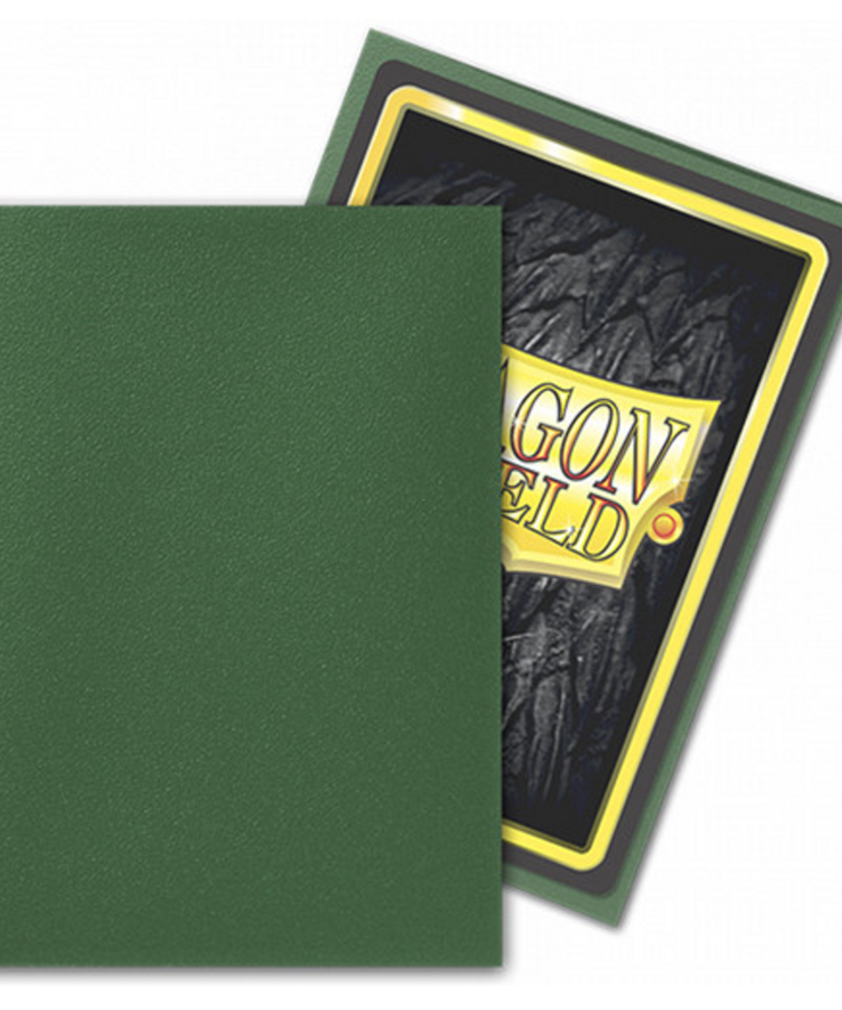 Arcane Tinmen - ATM Dragon Shield - Matte Card Sleeves - Forest Green (100)