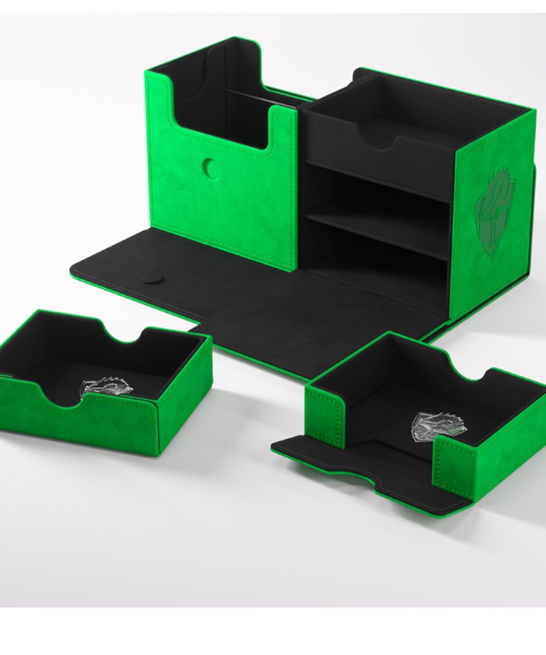 Gamegenic - GG The Academic - 133+ XL Deck Box - Green/Black