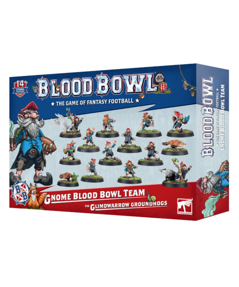 Games Workshop - GAW Blood Bowl - Gnome Team - Glimdwarrow Groundhogs