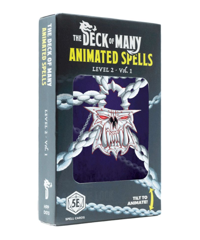 Hit Point Press - HPP D&D 5E - The Deck of Many - Animated Spells - Level 2 Vol. 1