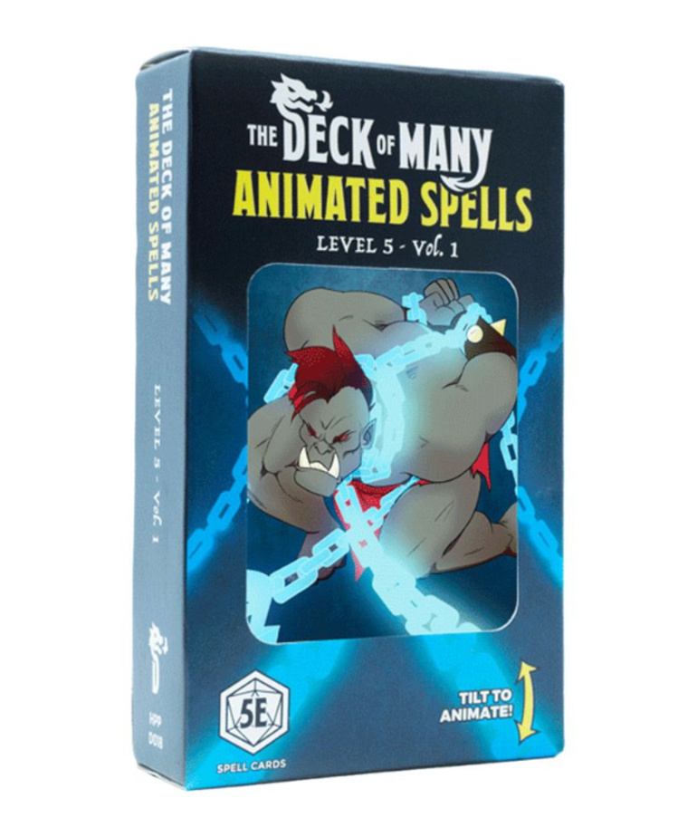Hit Point Press - HPP D&D 5E - The Deck of Many - Animated Spells - Level 5 Vol. 1