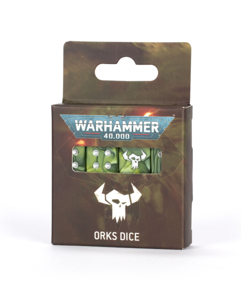 Games Workshop - GAW PRESALE Warhammer 40K - Orks Dice 04/27/2024