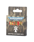Games Workshop - GAW PRESALE Warhammer 40K - Adeptus Custodes Dice 04/27/2024