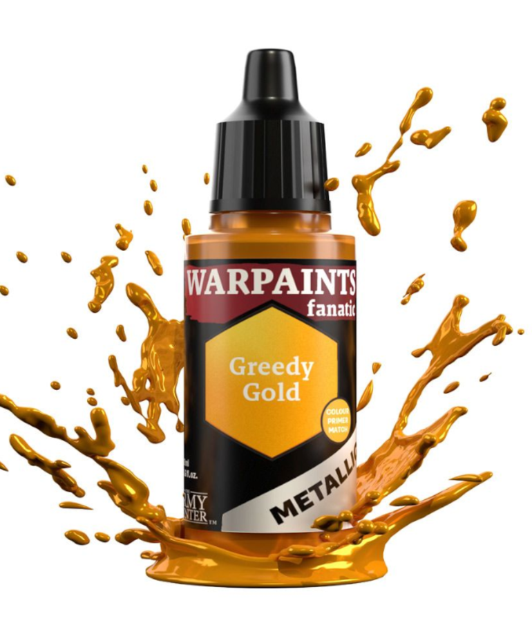 The Army Painter - AMY The Army Painter - Warpaints Fanatic Metallic - Greedy Gold