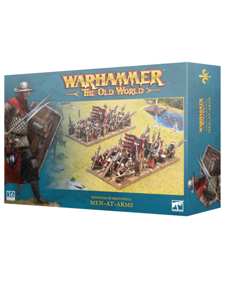 Games Workshop - GAW Warhammer: The Old World - Kingdom of Bretonnia - Men-At-Arms
