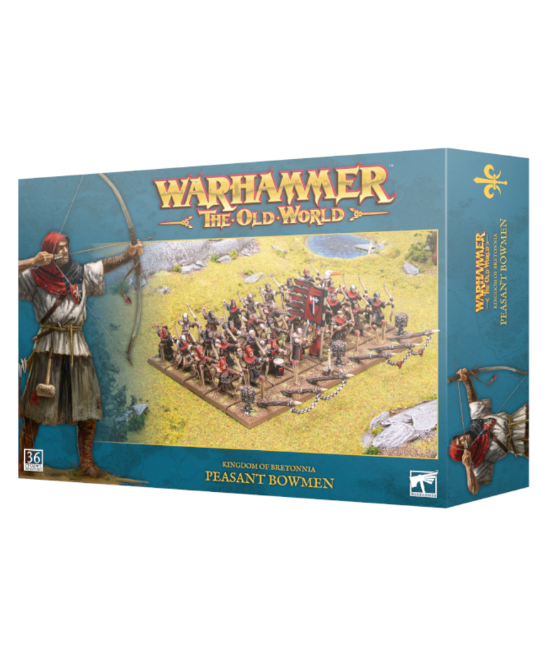 Games Workshop - GAW Warhammer: The Old World - Kingdom of Bretonnia - Peasant Bowmen
