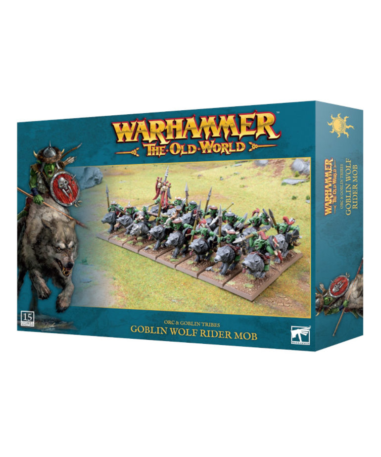 Games Workshop - GAW Warhammer: The Old World - Orc & Goblin Tribes - Goblin Wolf Rider Mob