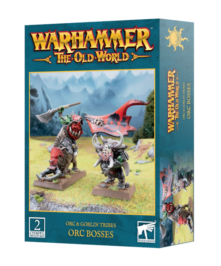 Games Workshop - GAW PRESALE Warhammer: The Old World - Orc & Goblin Tribes - Orc Bosses 05/04/2024