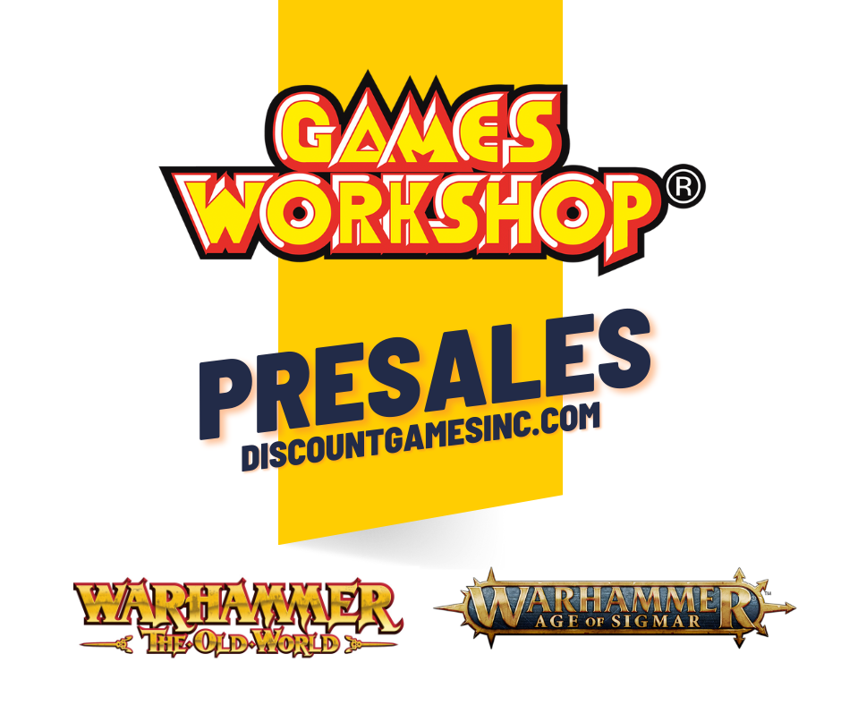 Games Workshop 05/04/2024 Presales Live Now!