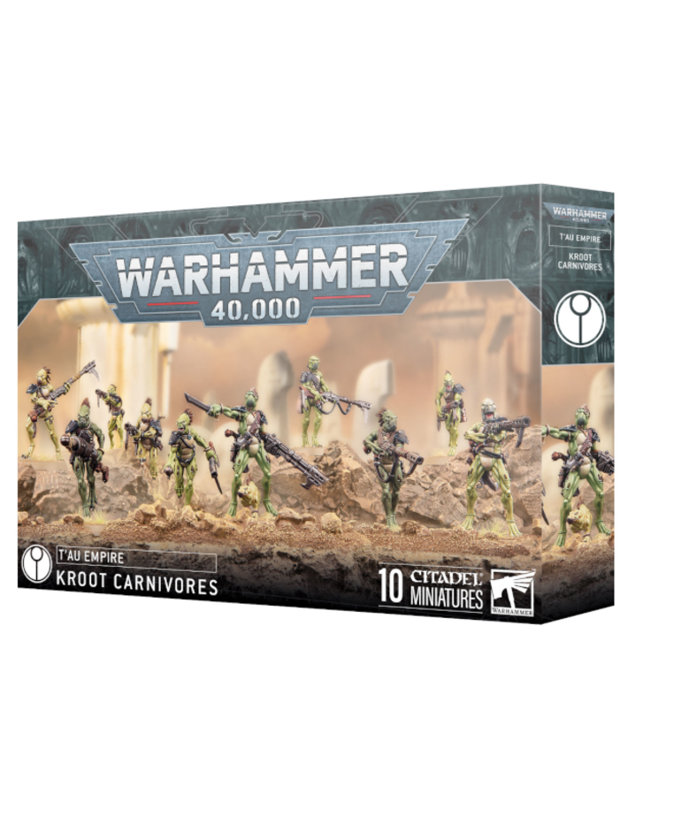 Games Workshop - GAW Warhammer 40K - Tau Empire - Kroot Carnivore Squad