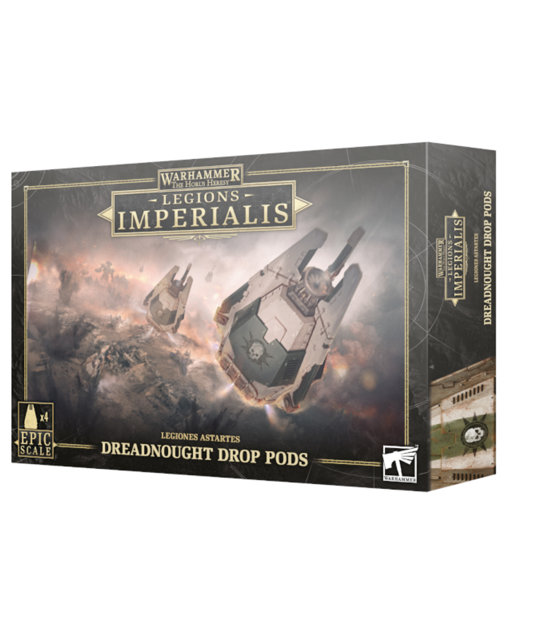 Games Workshop - GAW Warhammer: The Horus Heresy - Legions Imperialis - Dreadnought Drop Pods EXTRA REBATE