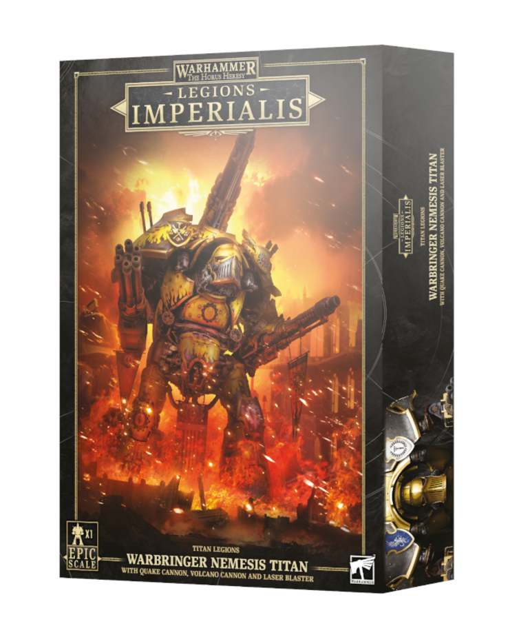 Games Workshop - GAW Warhammer: The Horus Heresy - Warbringer Nemesis Titan w/ Quake Cannon