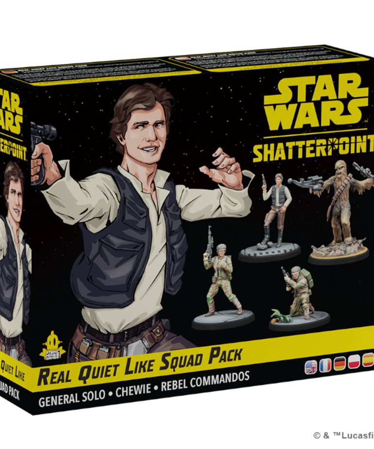 Atomic Mass Games - AMG Star Wars: Shatterpoint - Real Quiet Like - General Solo Squad Pack