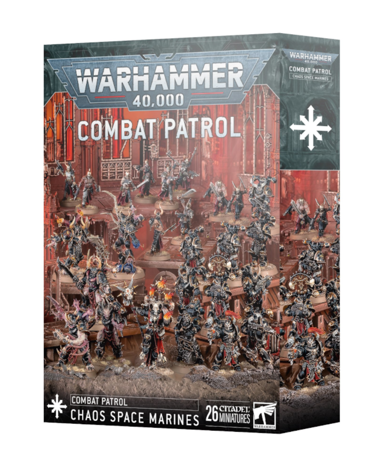 Games Workshop - GAW Warhammer 40K - Combat Patrol: Chaos Space Marines
