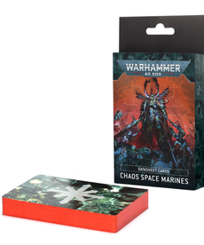 Games Workshop - GAW Datasheet Cards - Chaos Space Marines PRESALE 05/25/2024