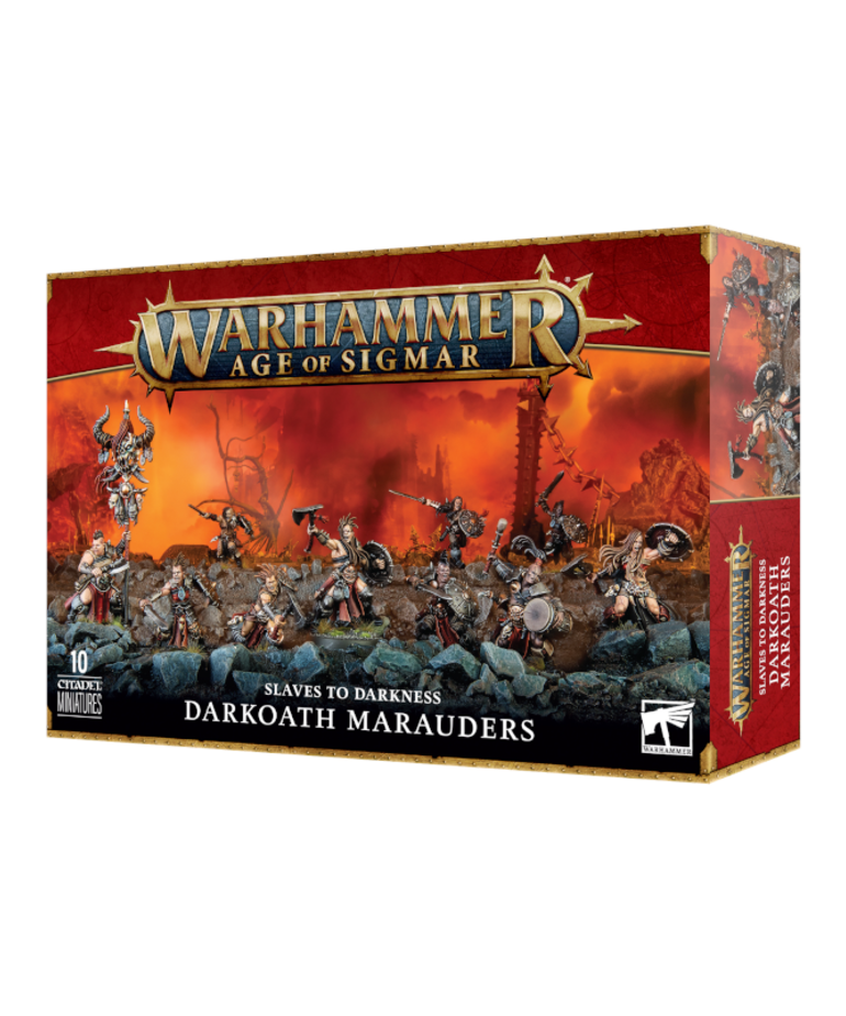 Warhammer Age Of Sigmar - Slaves To Darkness : Urkhan Le Gardien Des Ténèbres - Miniature En Plastique à Assembler Et Peindre