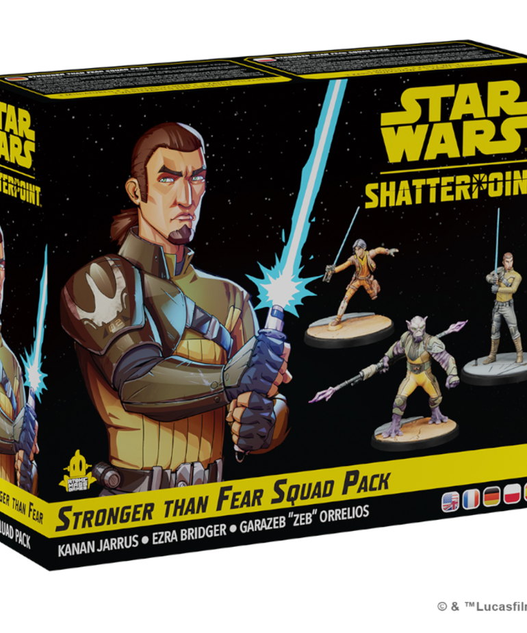 Atomic Mass Games - AMG Star Wars: Shatterpoint - Stronger Than Fear - Kanan Jarrus Squad Pack