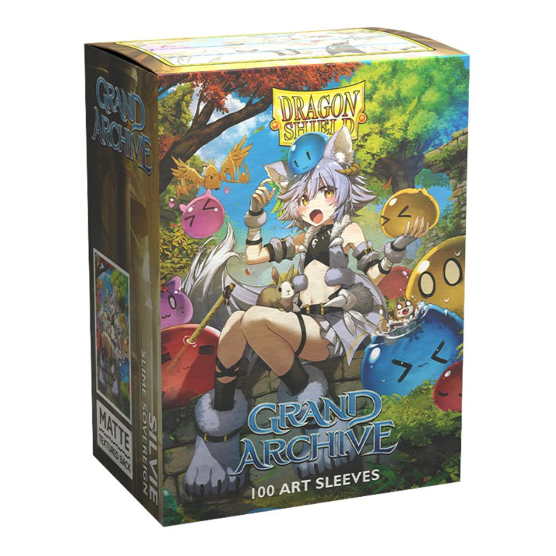 Dragon Shield - Art Sleeves - Matte - Grand Archive - Silvie