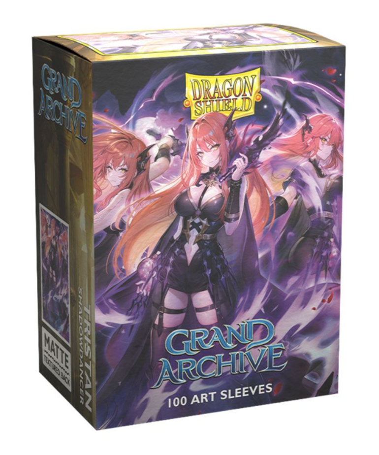 Arcane Tinmen - ATM Dragon Shield - Art Sleeves - Matte - Grand Archive - Tristan, Shadowdancer (100)