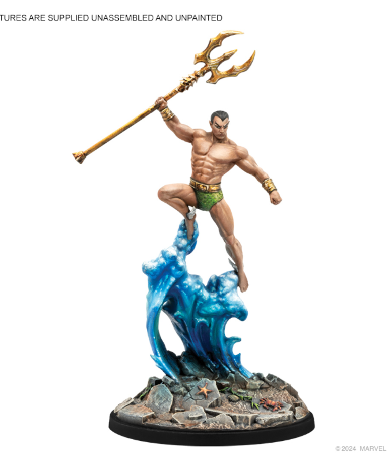 Atomic Mass Games - AMG Marvel: Crisis Protocol - Black Panther, Chosen of Bast & Namor, the Sub-Mariner