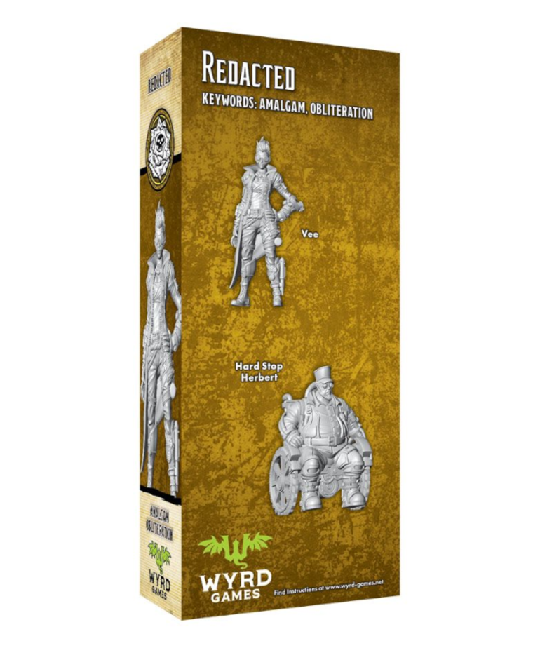 Wyrd Miniatures - WYR Malifaux 3E - The Outcasts - Redacted