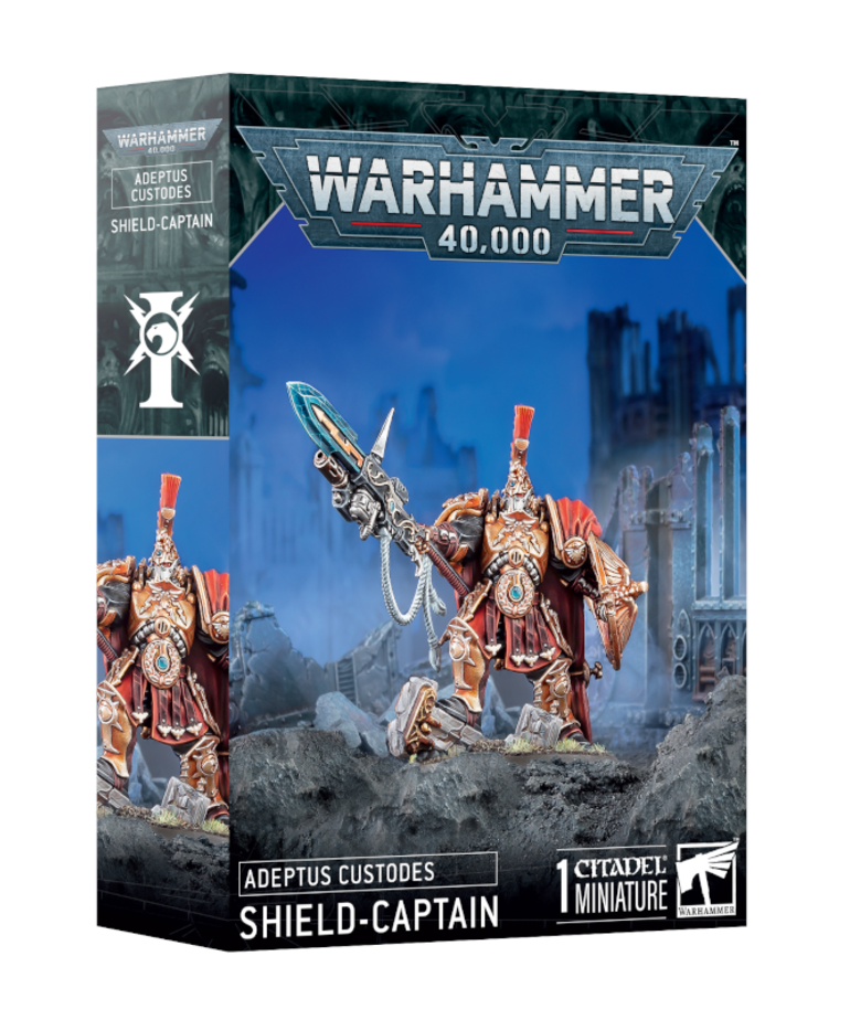 Games Workshop - GAW Warhammer 40K - Adeptus Custodes - Shield-Captain