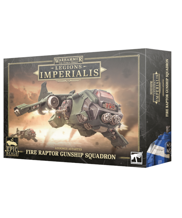 Games Workshop - GAW Warhammer: The Horus Heresy - Legiones Astartes - Fire Raptor Gunship Squadron