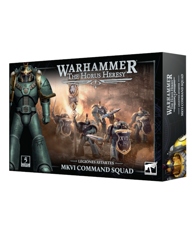 Games Workshop - GAW Warhammer: The Horus Heresy - Legiones Astartes - MKVI Command Squad