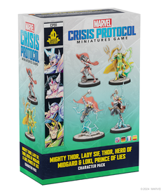 Atomic Mass Games - AMG Mighty Thor, Lady Sif, Thor, Hero of Midgard & Loki, Prince of Lies PRESALE 08/02/2024