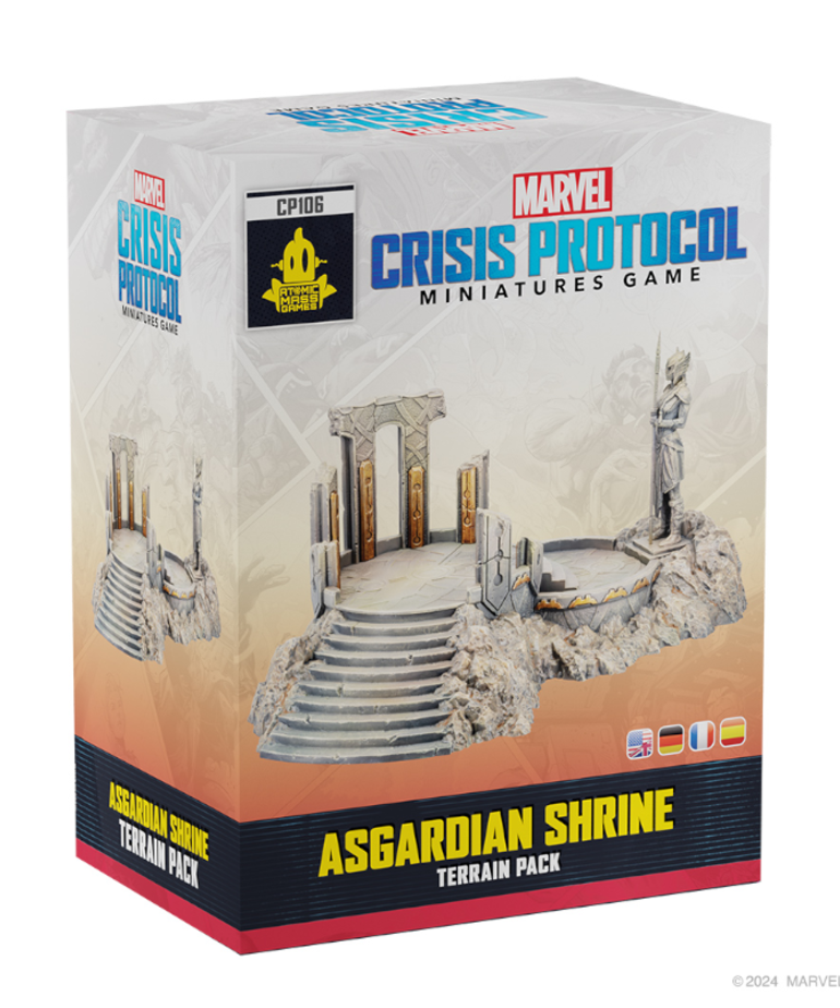 Atomic Mass Games - AMG Marvel: Crisis Protocol - Asgardian Shrine Terrain Pack