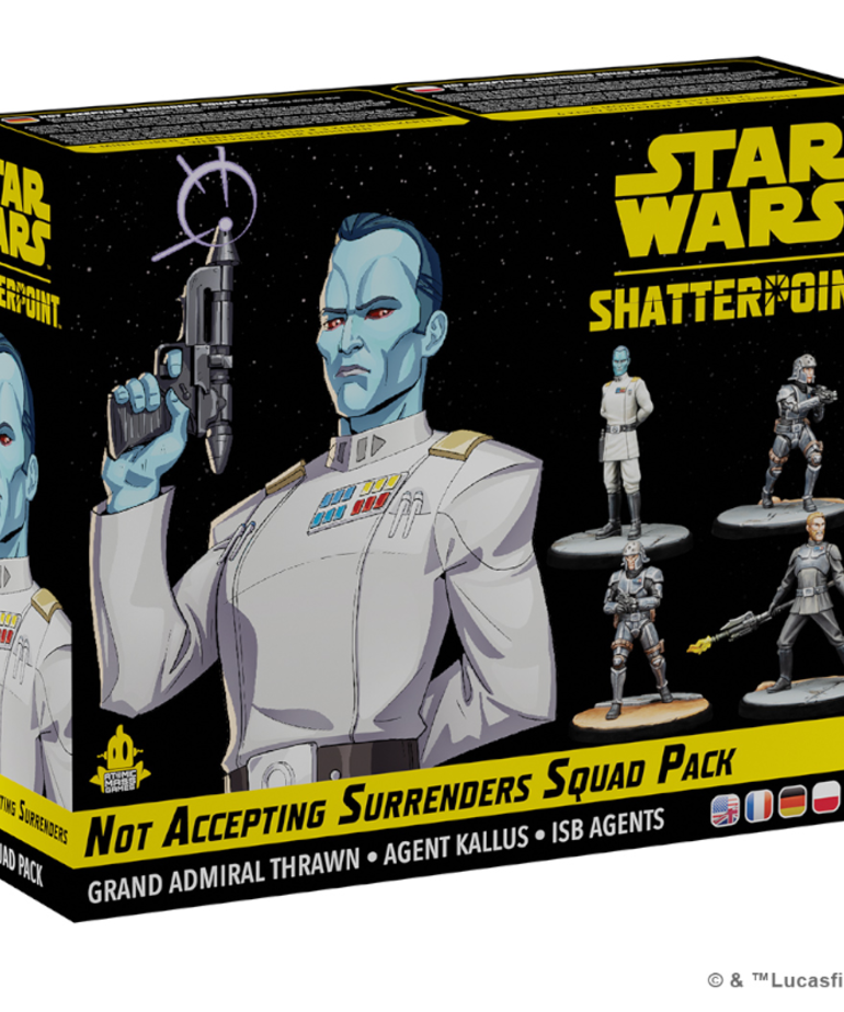 Atomic Mass Games - AMG Star Wars: Shatterpoint - Not Accepting Surrenders - Grand Admiral Thrawn Squad Pack