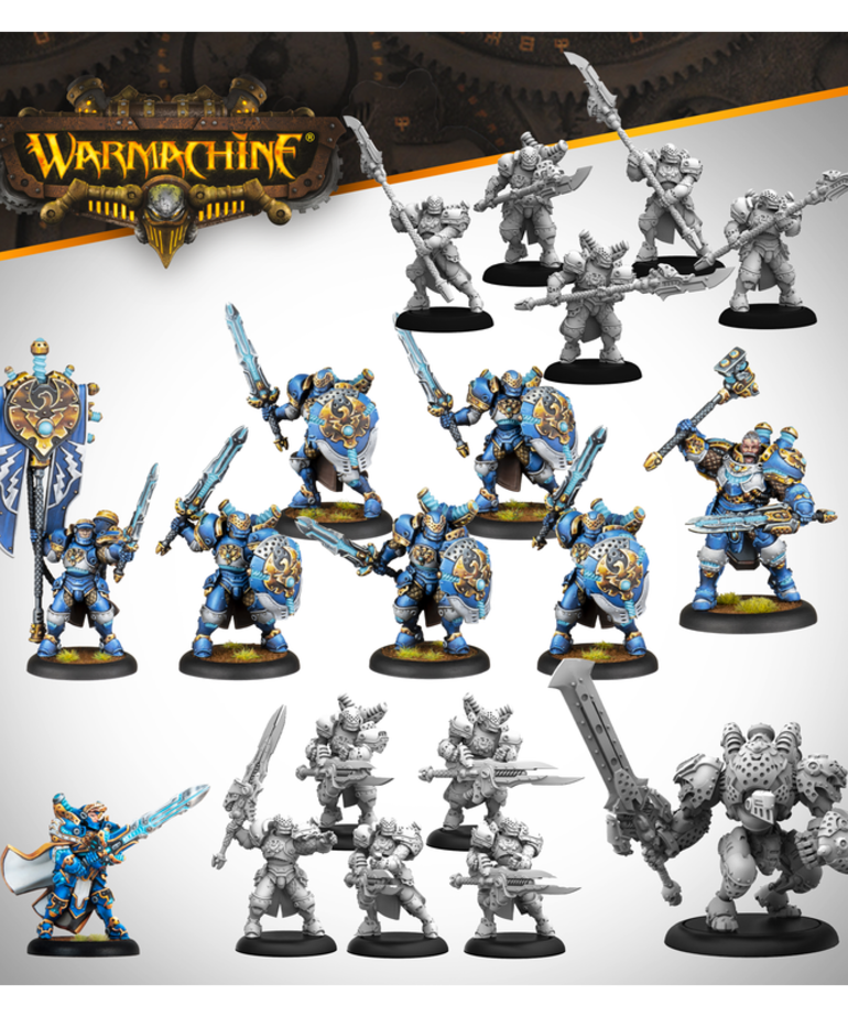 Steamforged Games LTD - STE Warmachine - Cygnar Storm Legion Core Expansion