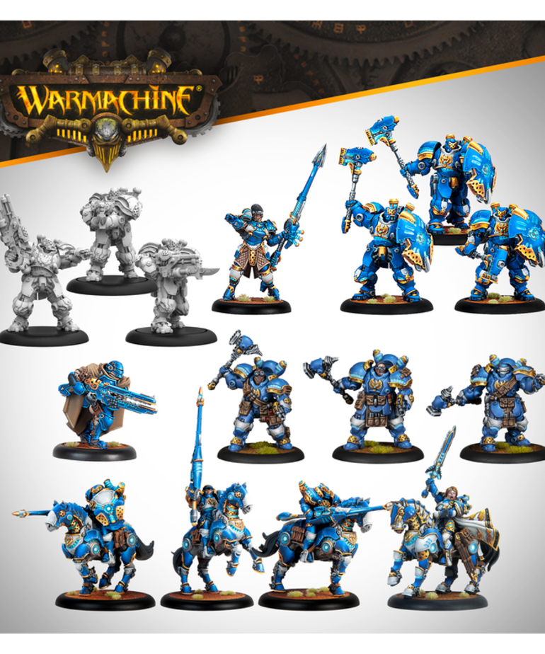 Steamforged Games LTD - STE PRESALE Warmachine - Cygnar Storm Legion Auxiliary Expansion 09/00/2024