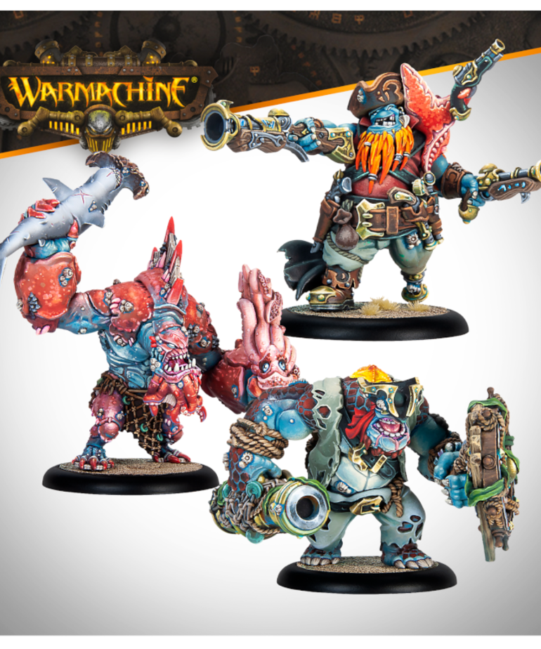 Steamforged Games LTD - STE PRESALE Warmachine - Southern Kriels Brineblood Marauders Battlegroup Box 09/00/2024