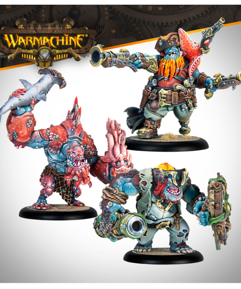 Steamforged Games LTD - STE Warmachine - Southern Kriels Brineblood Marauders Battlegroup Box