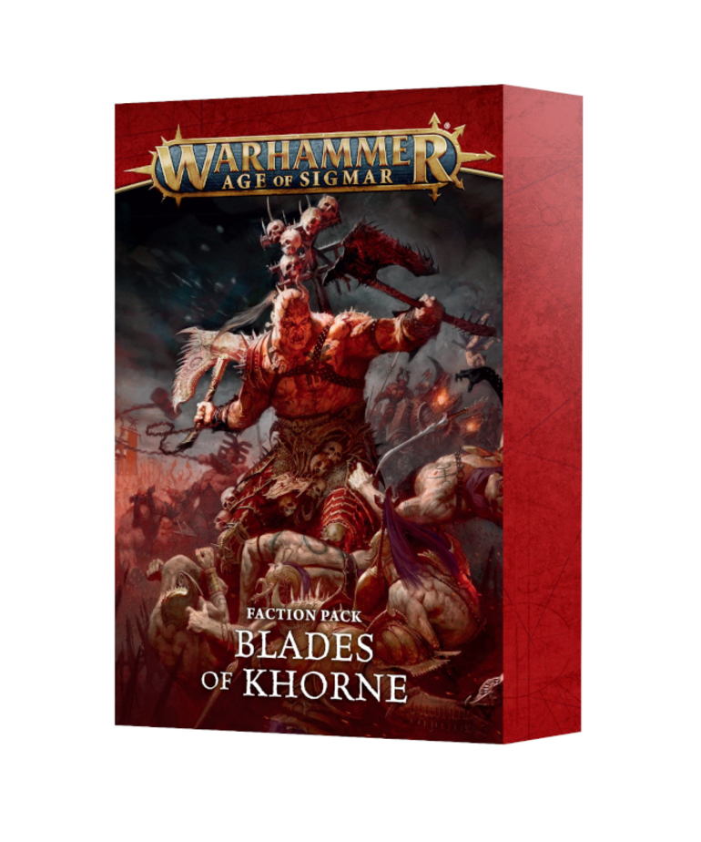 Games Workshop - GAW Warhammer: Age of Sigmar - Faction Pack - Blades of Khorne