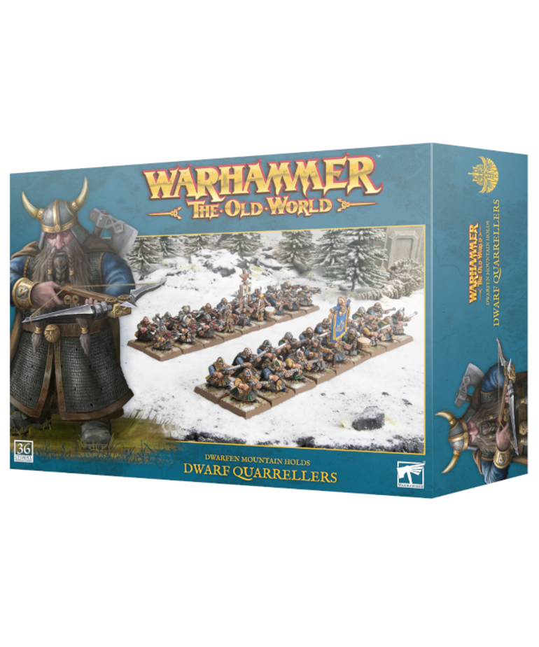 Games Workshop - GAW Warhammer: The Old World - Dwarfen Mountain Holds - Dwarf Quarrellers