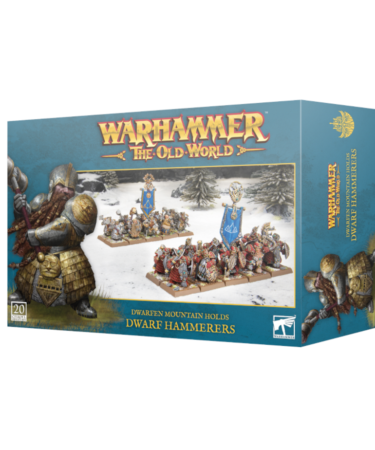 Games Workshop - GAW Warhammer: The Old World - Dwarfen Mountain Holds - Dwarf Hammerers