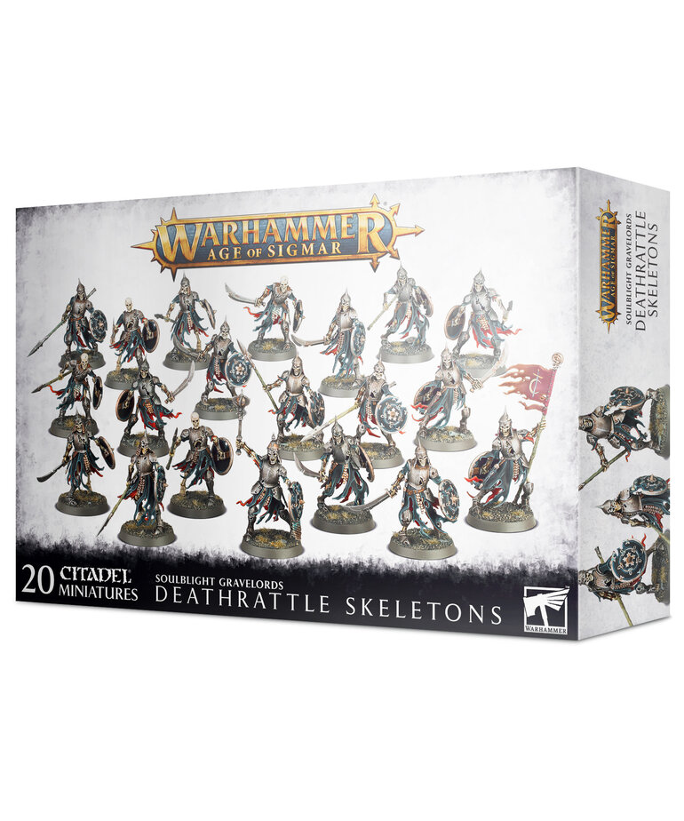 Games Workshop - GAW Warhammer: Age of Sigmar - Soulblight Gravelords - Deathrattle Skeletons