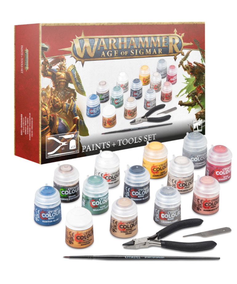 Games Workshop - GAW Warhammer: Age of Sigmar - Paints & Tools