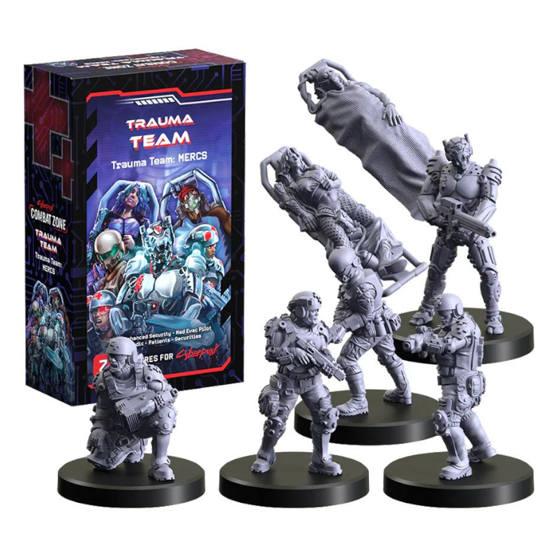 Cyberpunk 2077アート「Trauma Team in Action」 Cyberpunk Red: Combat Zone - Trauma Team Expansion - Discount