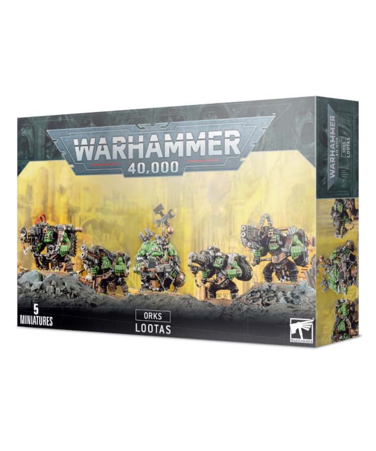 Games Workshop - GAW Warhammer 40K - Orks - Lootas & Burnas
