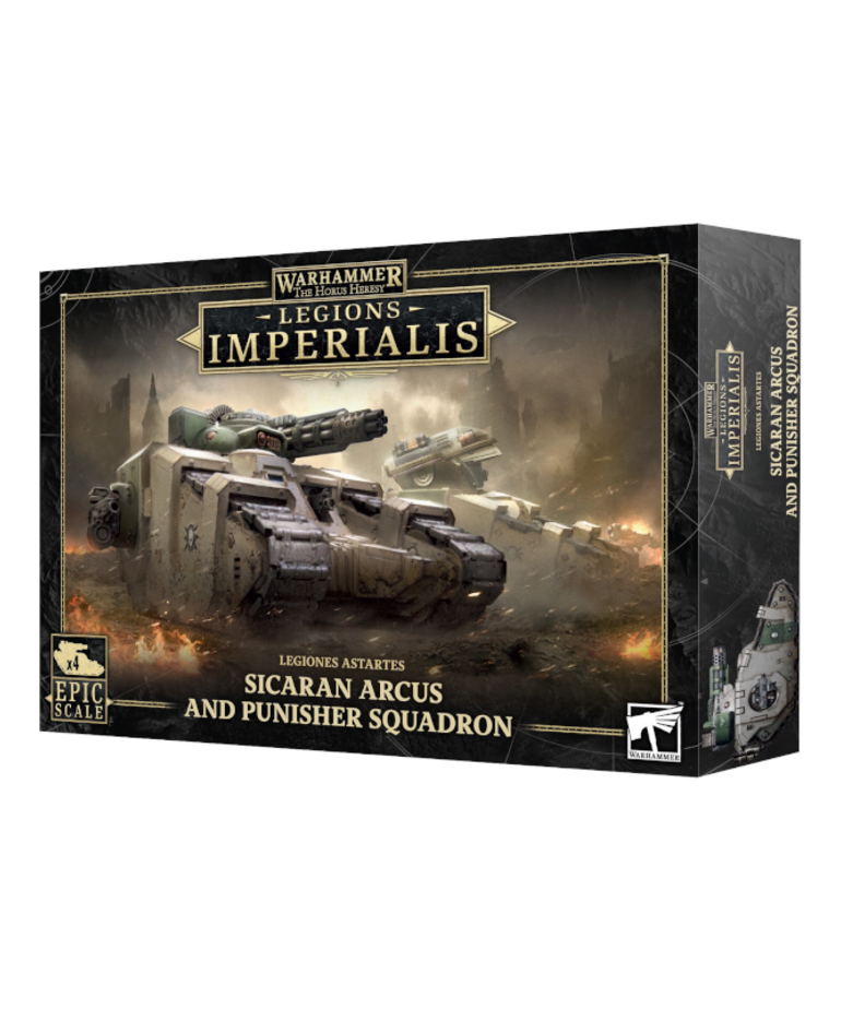 Games Workshop - GAW Warhammer: The Horus Heresy - Legions Imperialis - Sicaran Arcus & Punisher Squadron
