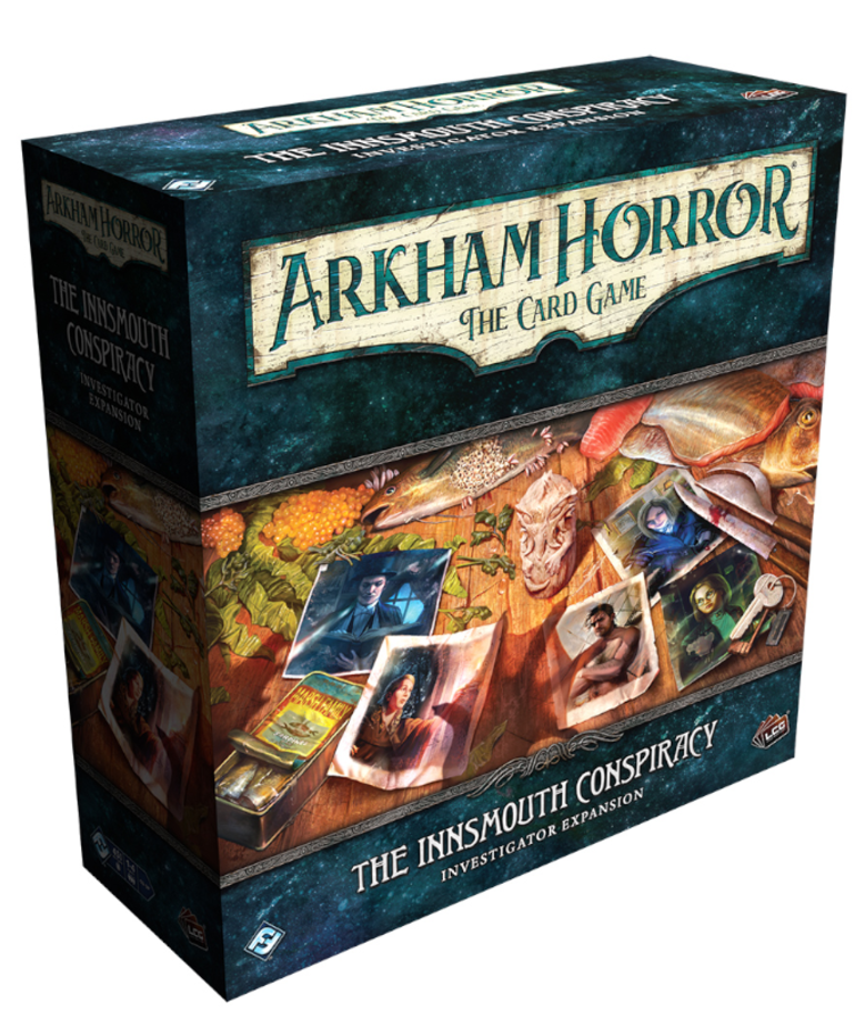 Fantasy Flight Games - FFG PRESALE Arkham Horror: The Card Game - The Innsmouth Conspiracy Investigator Expansion 09/13/2024