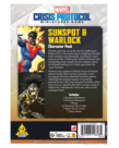 Atomic Mass Games - AMG PRESALE Marvel: Crisis Protocol - Sunspot & Warlock Character Pack 09/13/2024