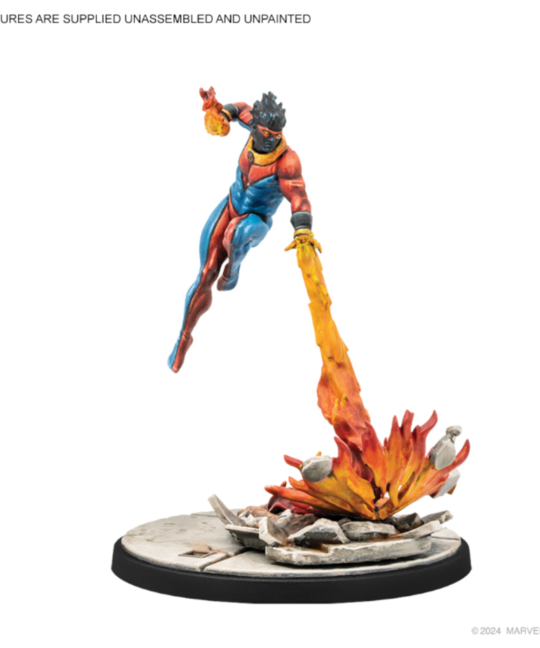 Atomic Mass Games - AMG Marvel: Crisis Protocol - Sunspot & Warlock Character Pack