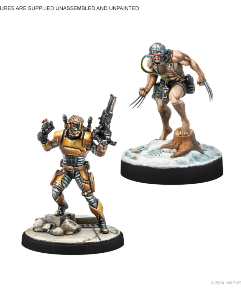 Atomic Mass Games - AMG PRESALE Marvel: Crisis Protocol - Weapon X & Maverick Character Pack 09/13/2024