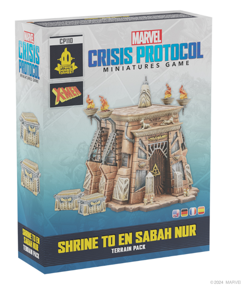 Atomic Mass Games - AMG PRESALE Marvel: Crisis Protocol - Shrine to En Sabah Nur Terrain Pack 09/27/2024