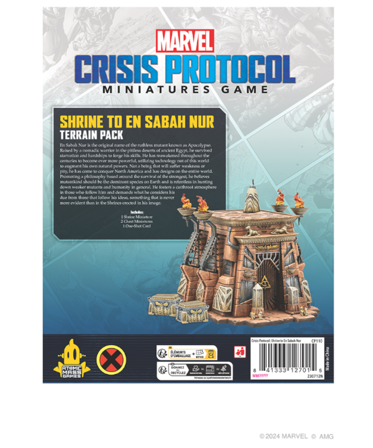 Atomic Mass Games - AMG Marvel: Crisis Protocol - Shrine to En Sabah Nur Terrain Pack